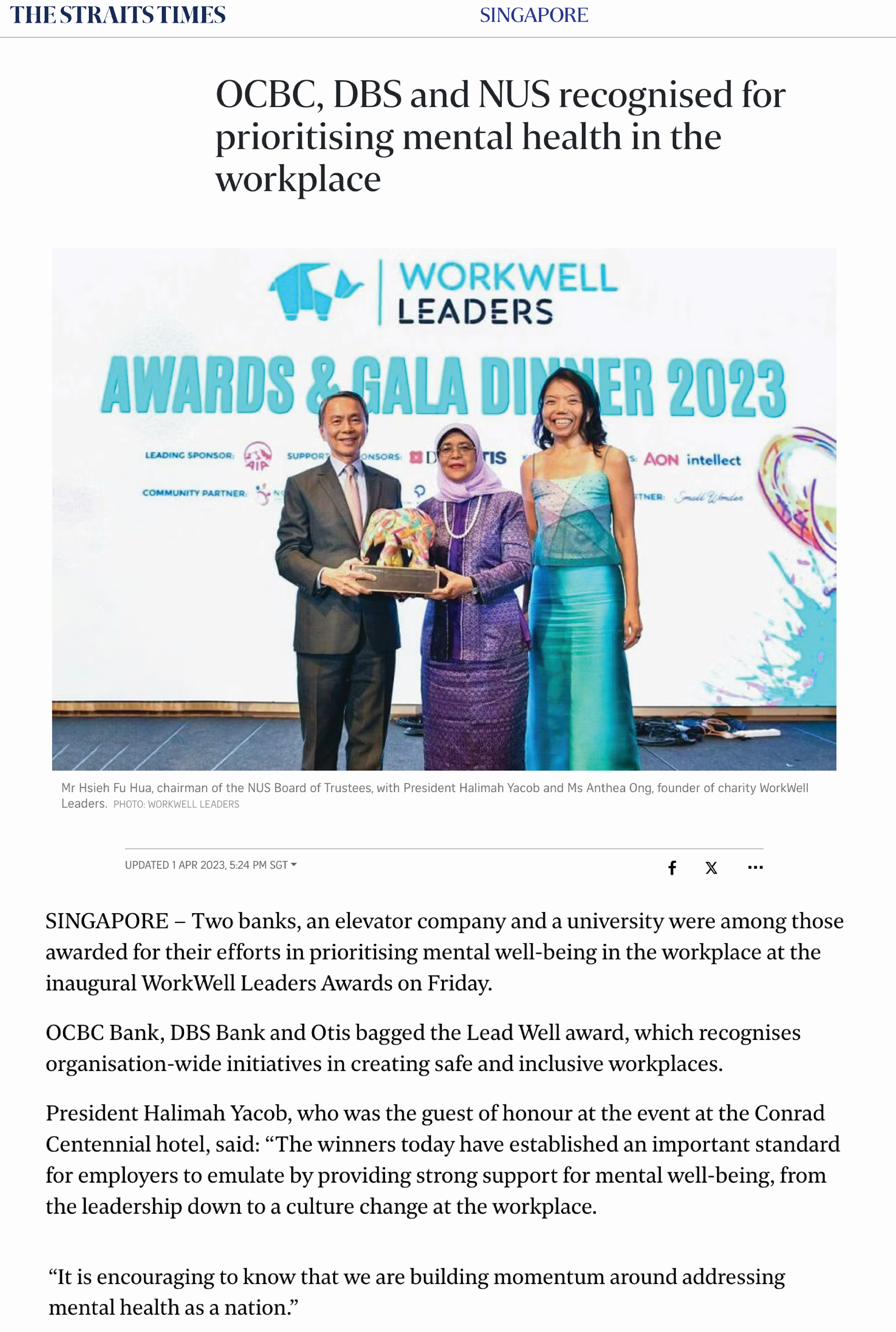Workwell Leaders