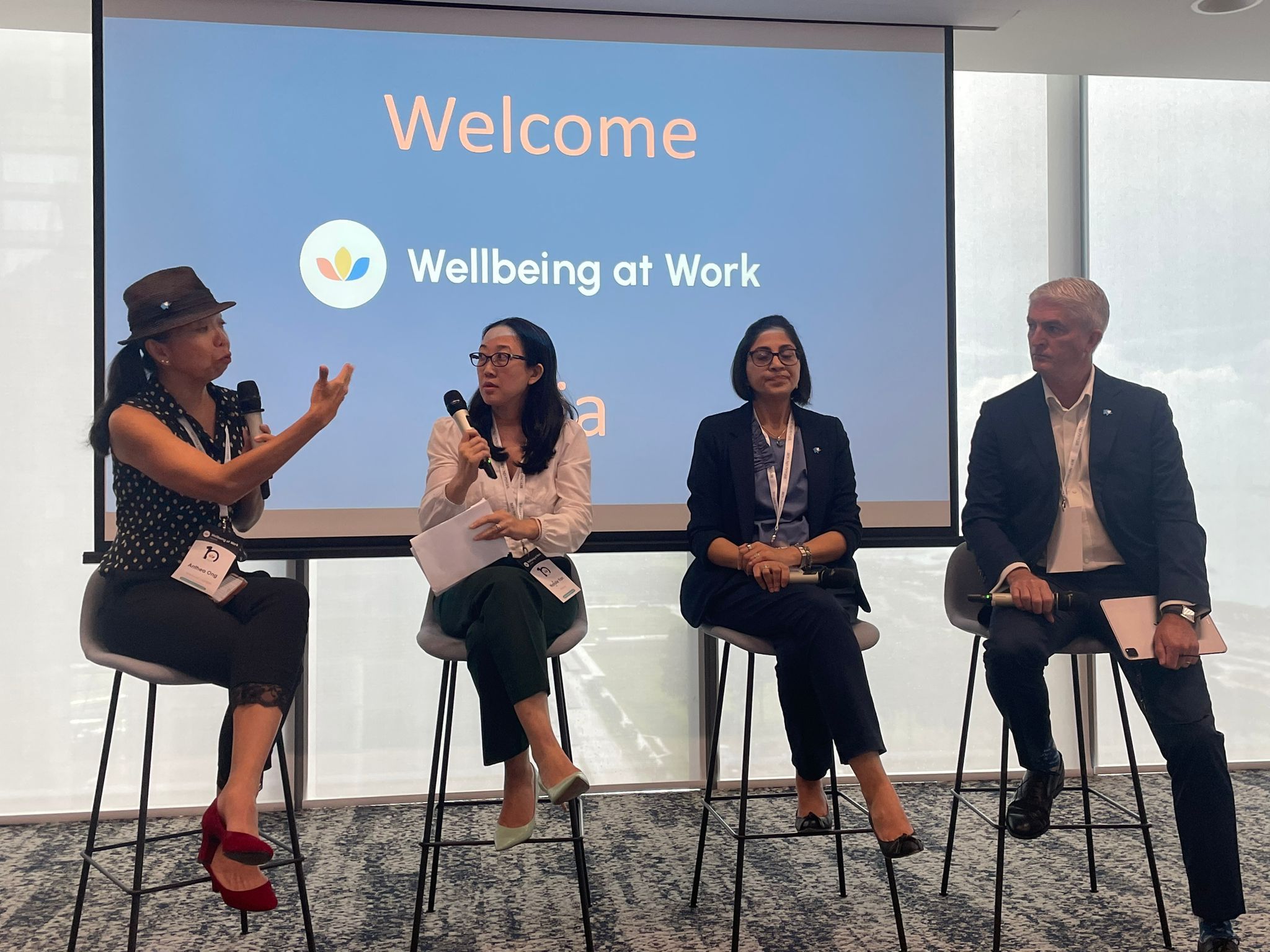 Leadership panel at the Wellbeing @ Work Summit - WorkWell Leaders ...